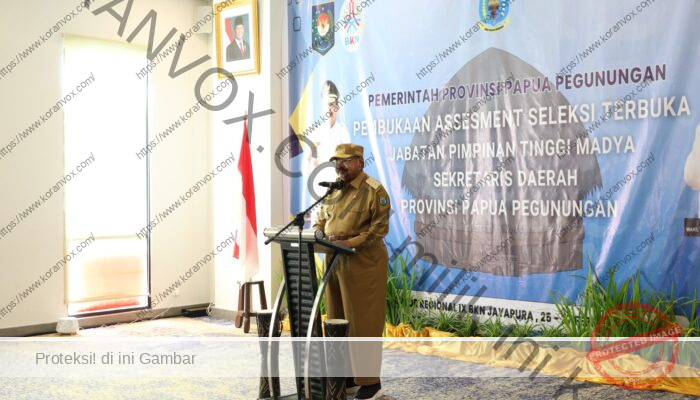 John Tabo: Seleksi JPT Madya Sekda Papua Pegunungan Harus Transparan