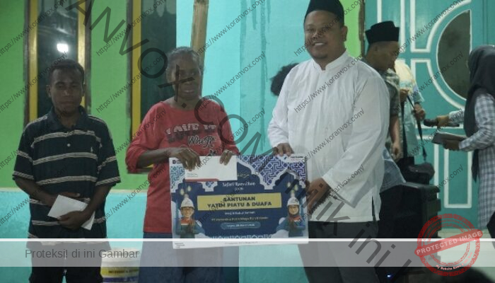 Safari Ramadan di Seget, Kilang Kasim Berbagi Santunan untuk Yatim dan Dhuafa