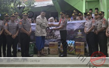 Siswa SIP Polda Papua Gelar Bakti Sosial Ramadhan di Ponpes Nurul Anwar Sentani
