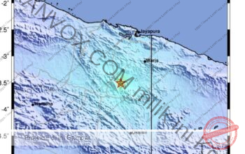 Gempa M 5,2 Guncang Keerom Papua, BMKG Pastikan Tidak Berpotensi Tsunami