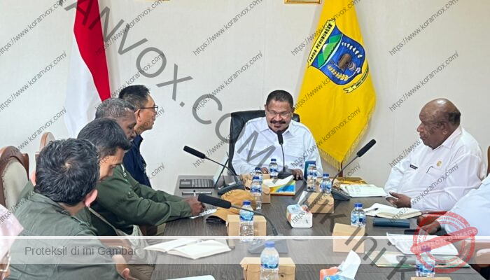 Gubernur John Tabo Lakukan Pertemuan dengan Kemenhut RI, Ini Point Pembahasannya
