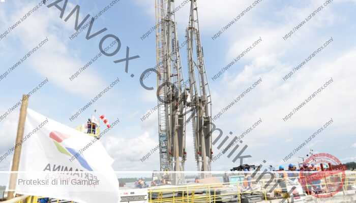 Perkuat Peran Strategis dalam Mendorong Kemajuan Indonesia Timur Pertamina Patra Niaga Kilang Kasim Tuntaskan Pekerjaan High Risk Erection MLA